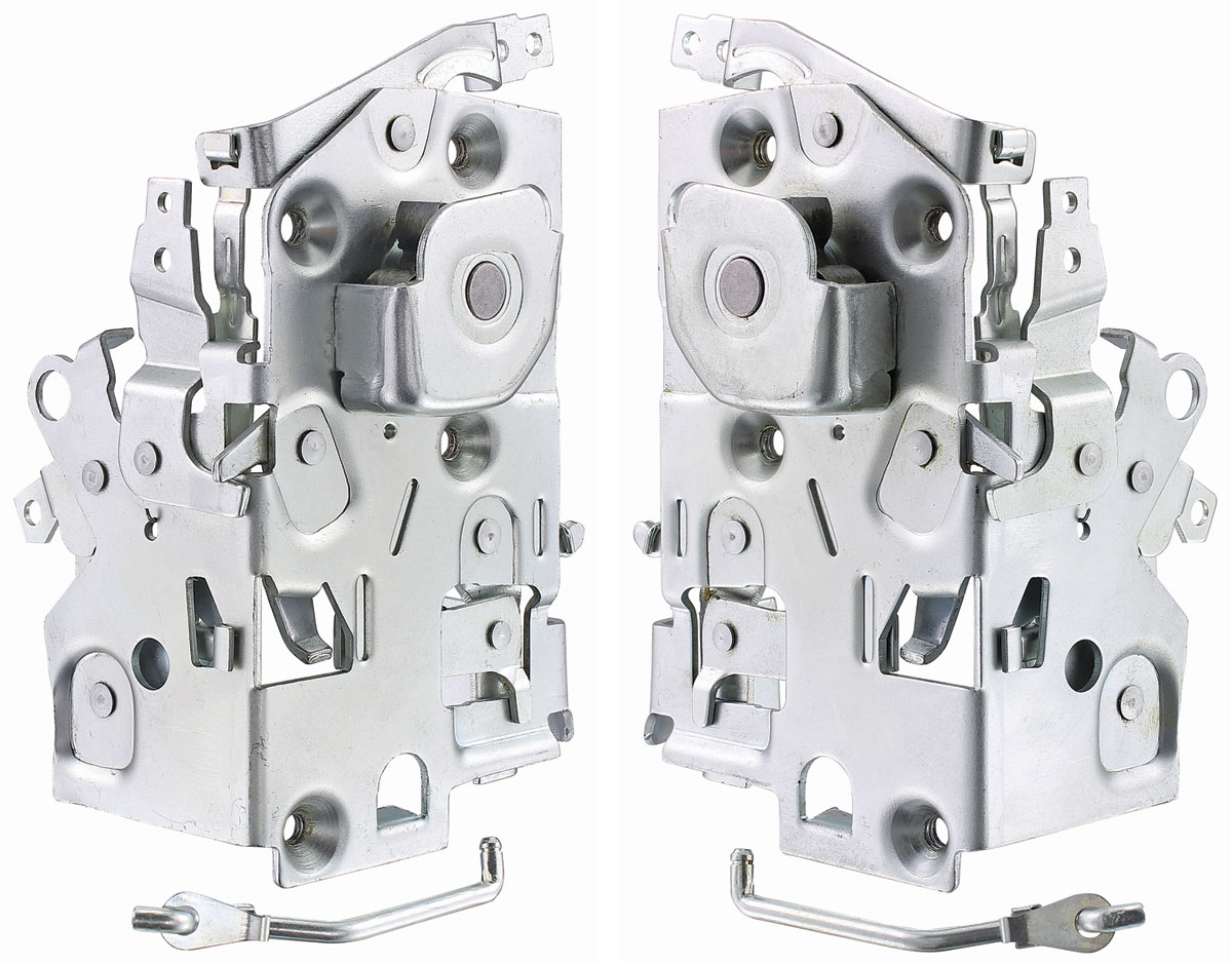 Assembly, Door Latch, 1959-60 Pontiac/Cadillac, Front, 2-Door, Pair