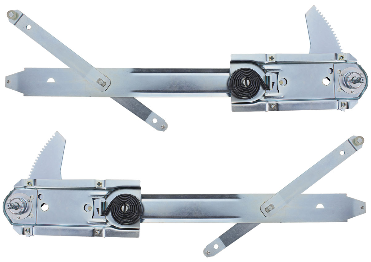 Window Regulator, 1961-64 Pontiac/Cadillac, HT/CNV, Manual Front, Pair 1 Window Regulator, 1961-64 Pontiac/Cadillac, HT/CNV, Manual Front, Pair