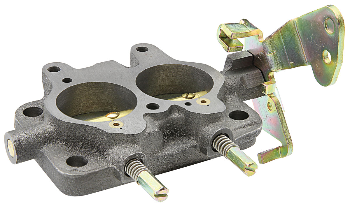 Carburetor Base, Center, 1959-65 Bonn/Cat/GP & 1964-66 GTO, Tri-Power 1 Carburetor Base, Center, 1959-65 Bonn/Cat/GP & 1964-66 GTO, Tri-Power
