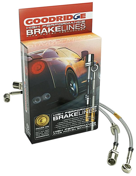 Brake Hoses, Goodridge, 2009-12CTS, Stainless Steel, AWD Non-V Only 1 Brake Hoses, Goodridge, 2009-12CTS, Stainless Steel, AWD Non-V Only