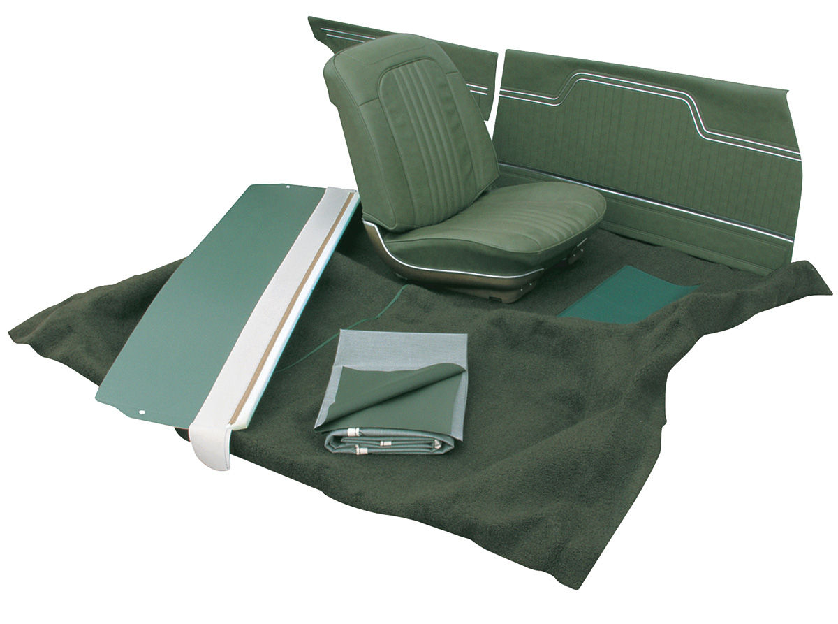 Interior Kit, 1966 El Camino Stage I, Split Bench, DI 1 Interior Kit, 1966 El Camino Stage I, Split Bench, DI