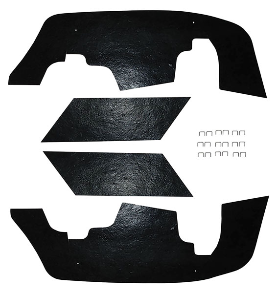 Seals, Inner Fenderwell A-Arm, 1967 El Camino, 4pc 1 Seals, Inner Fenderwell A-Arm, 1967 El Camino, 4pc
