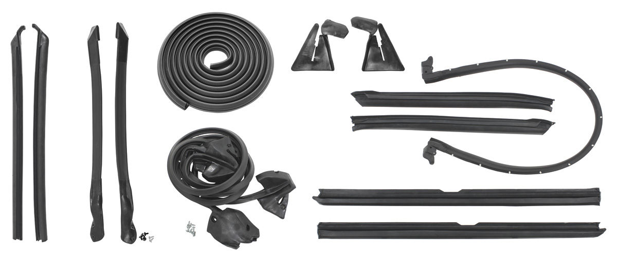 Seal Kit, 1968 Cadillac Stage I, Convertible 1 Seal Kit, 1968 Cadillac Stage I, Convertible