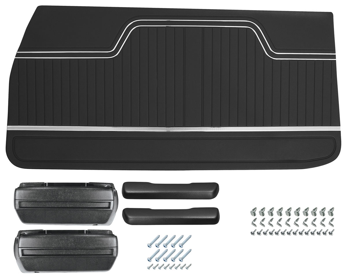 Door Panel Kit, 1970-72 El Camino, LEG 1 Door Panel Kit, 1970-72 El Camino, LEG