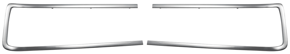 Molding, Hideaway Headlamp, 1968-69 GTO, Grille, Pair 1 Molding, Hideaway Headlamp, 1968-69 GTO, Grille, Pair