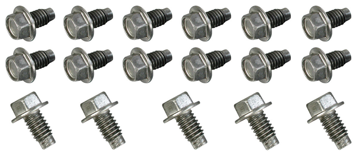 Bolts, Oil Pan, 1964-77 Pontiac V8 1 Bolts, Oil Pan, 1964-77 Pontiac V8