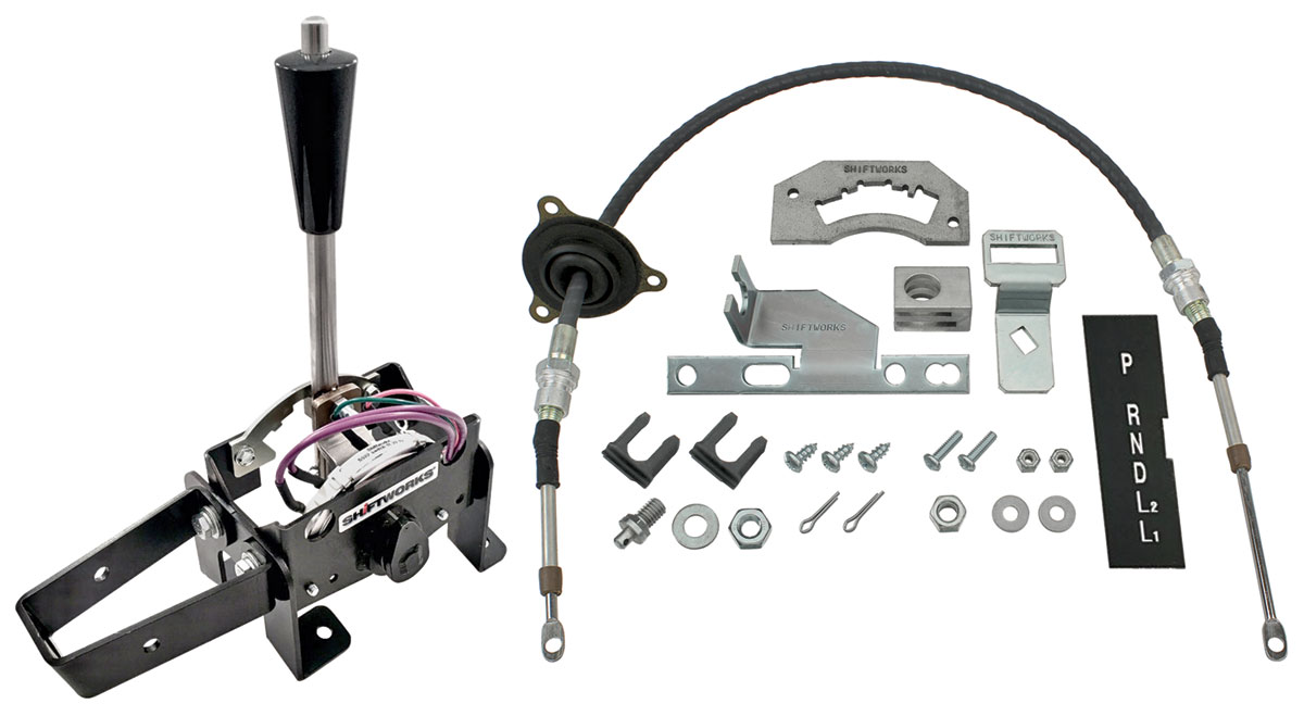 Shifter Conv Set, 66-67 GTO/LeMans/Temp, TH350/400, 700-R4/200-4R, 4L60/70E/80E 1 Shifter Conv Set, 66-67 GTO/LeMans/Temp, TH350/400, 700-R4/200-4R, 4L60/70E/80E
