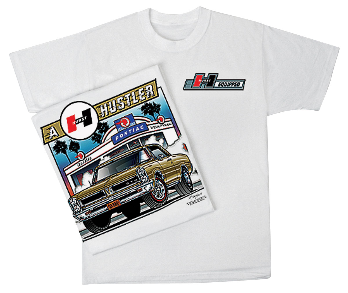 T-Shirt, GTO, Hurst Hustler Logo 1 T-Shirt, GTO, Hurst Hustler Logo