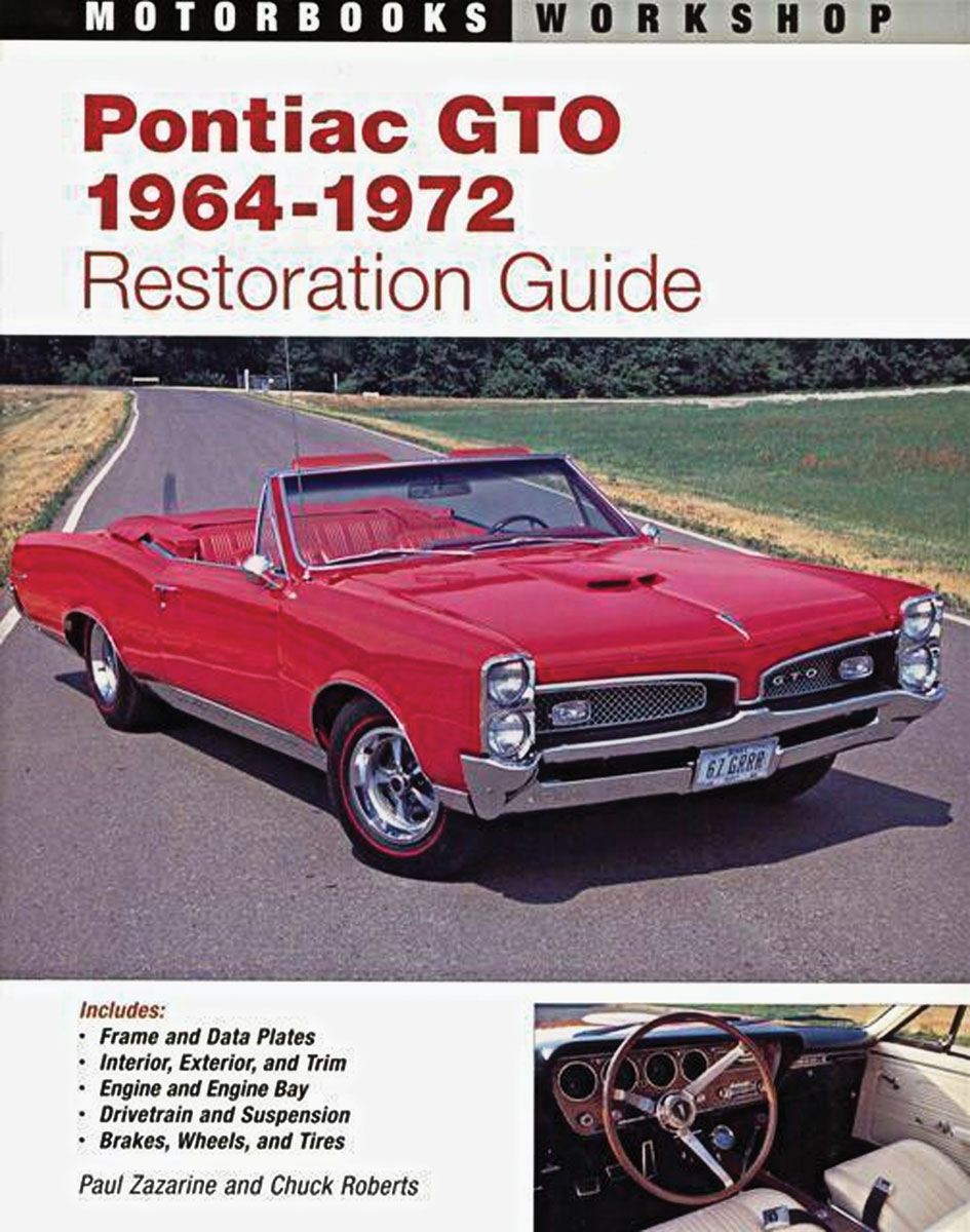 Book, Pontiac GTO Restoration Guide, 1964-1972 1 Book, Pontiac GTO Restoration Guide, 1964-1972