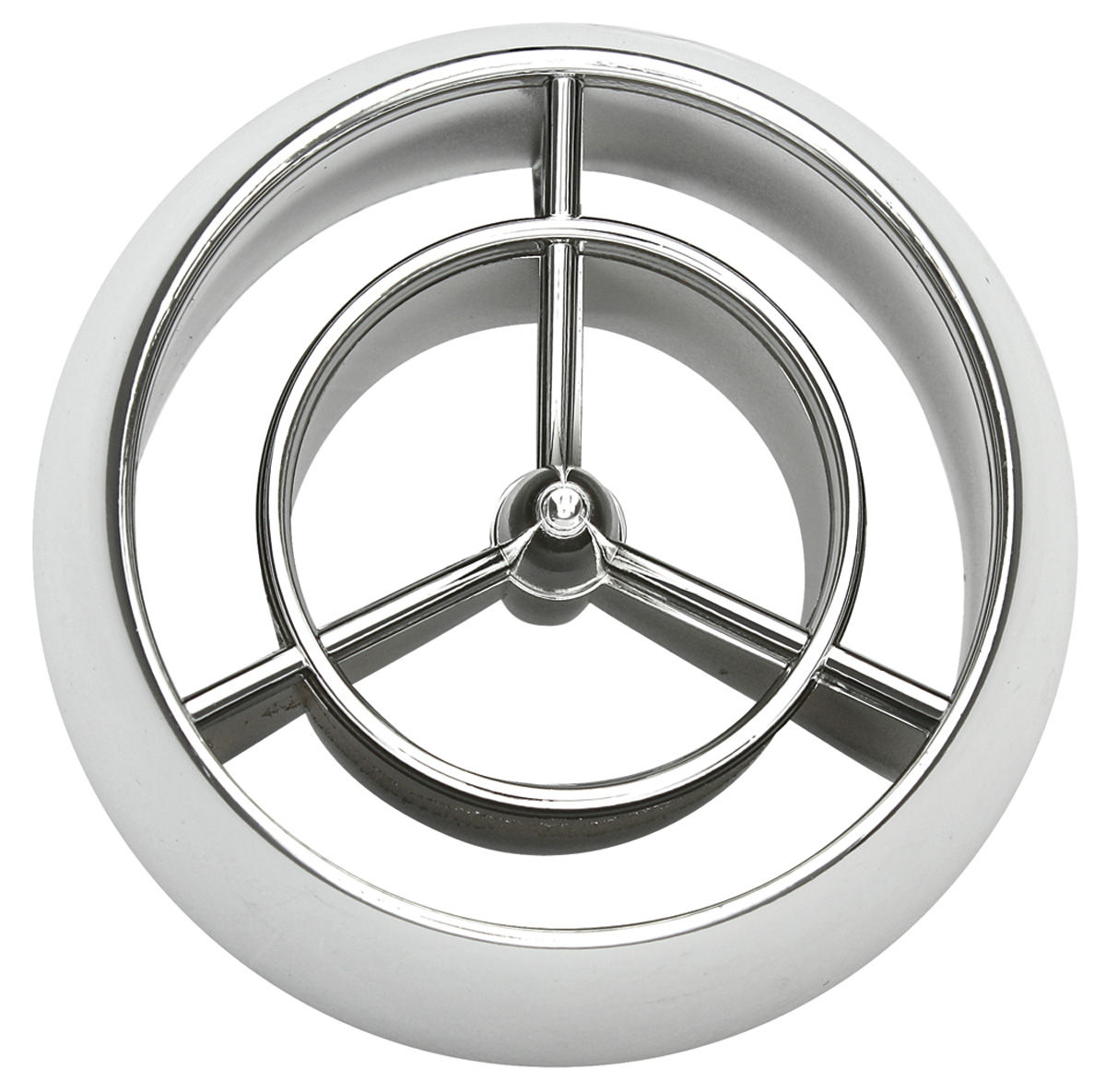 Air Vent, Dash, 1966-67 Pontiac A-Body, Chrome 1 Air Vent, Dash, 1966-67 Pontiac A-Body, Chrome