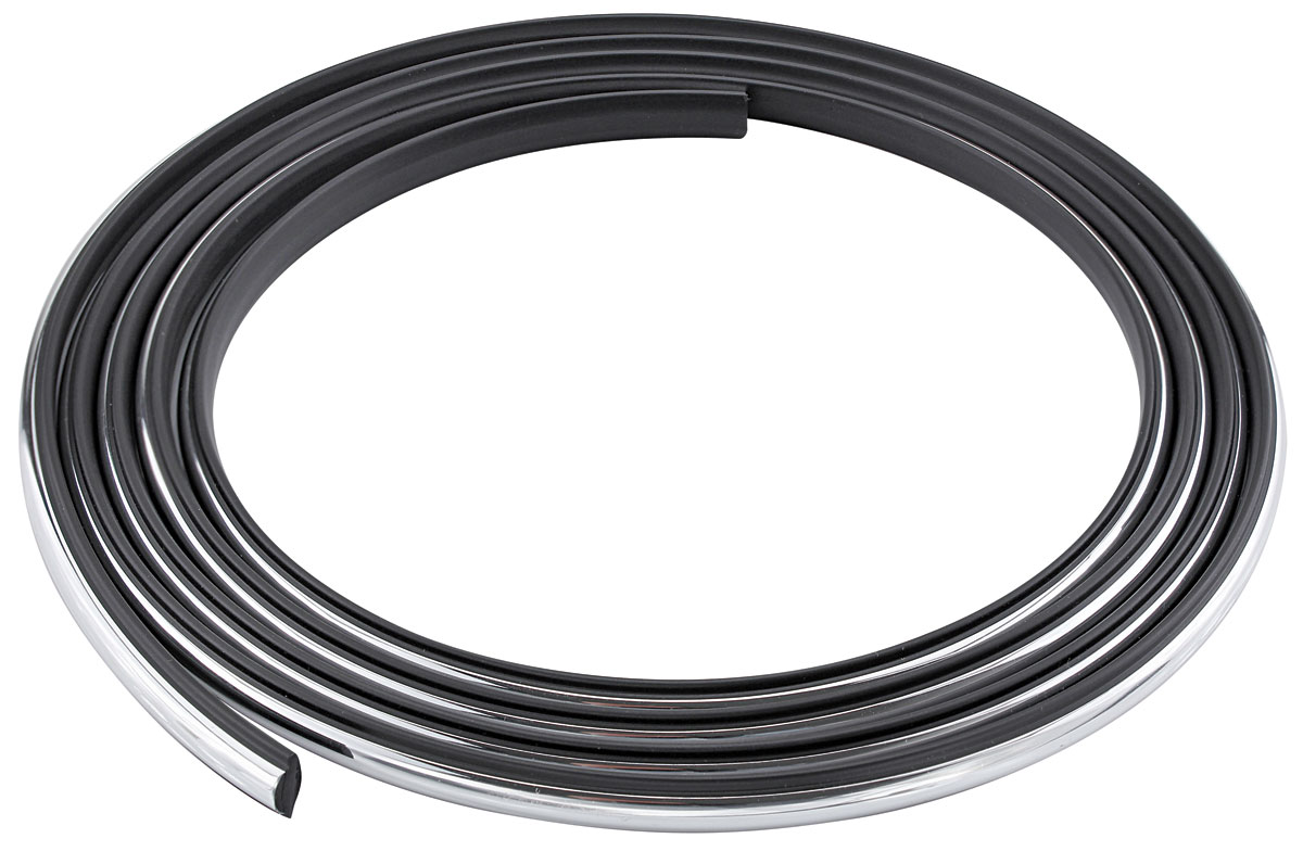 Filler Strip, Rear Window Weatherstrip, 1961-64 FC Rampside, Chrome 1 Filler Strip, Rear Window Weatherstrip, 1961-64 FC Rampside, Chrome