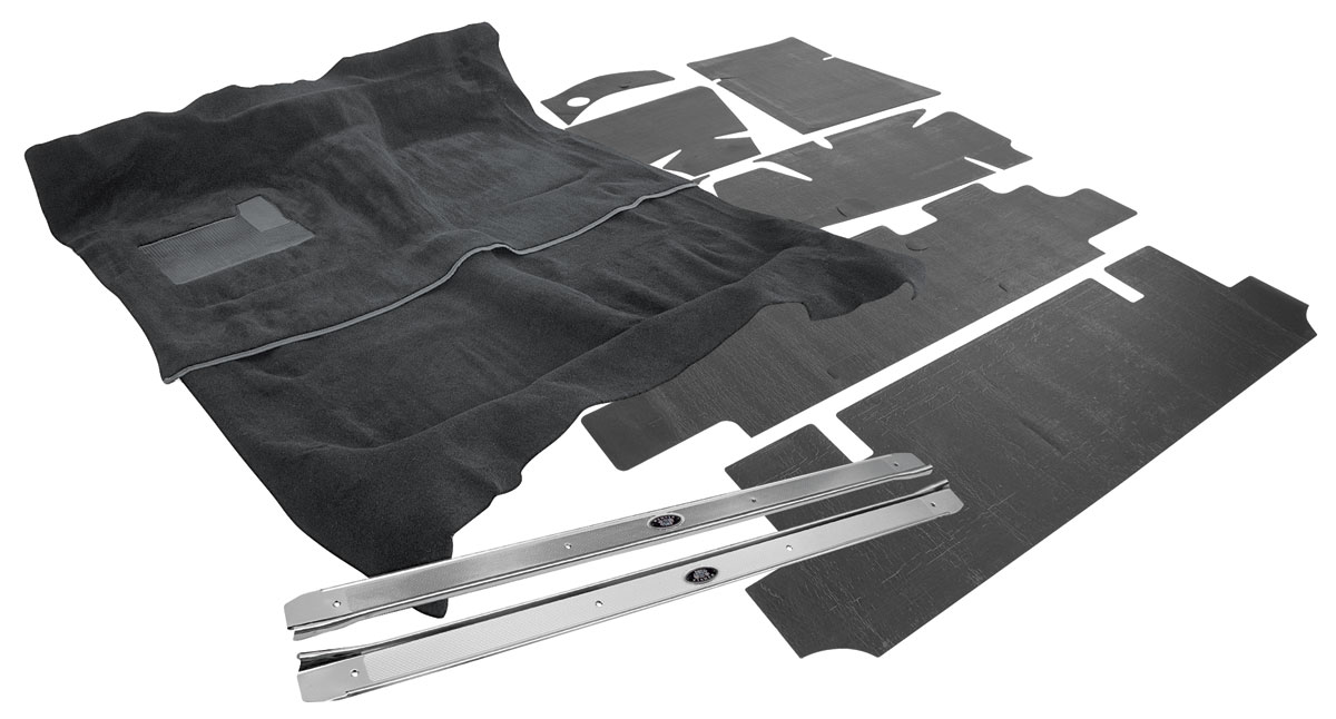 Carpet Kit, Cut Pile, 1976 A-Body, Exc. El Camino, 2dr, w/Sound Deadener/Sills 1 Carpet Kit, Cut Pile, 1976 A-Body, Exc. El Camino, 2dr, w/Sound Deadener/Sills