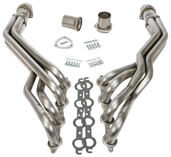 Headers, Hedman, Escalade, LS Long Tube 1-5/8", Ball/Sckt Coll, Stnls, Uncoat 1 Headers, Hedman, Escalade, LS Long Tube 1-5/8", Ball/Sckt Coll, Stnls, Uncoat