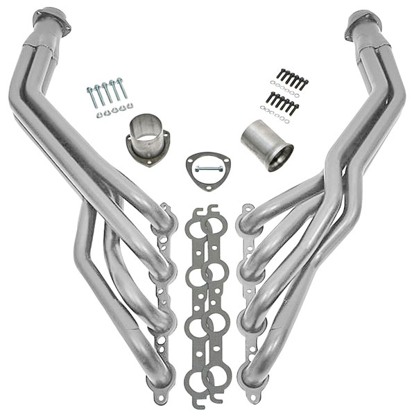 Headers, Hedman, Escalade, LS Long Tube 1-5/8", Ball/Sckt Coll,Steel, Uncoated 1 Headers, Hedman, Escalade, LS Long Tube 1-5/8", Ball/Sckt Coll,Steel, Uncoated