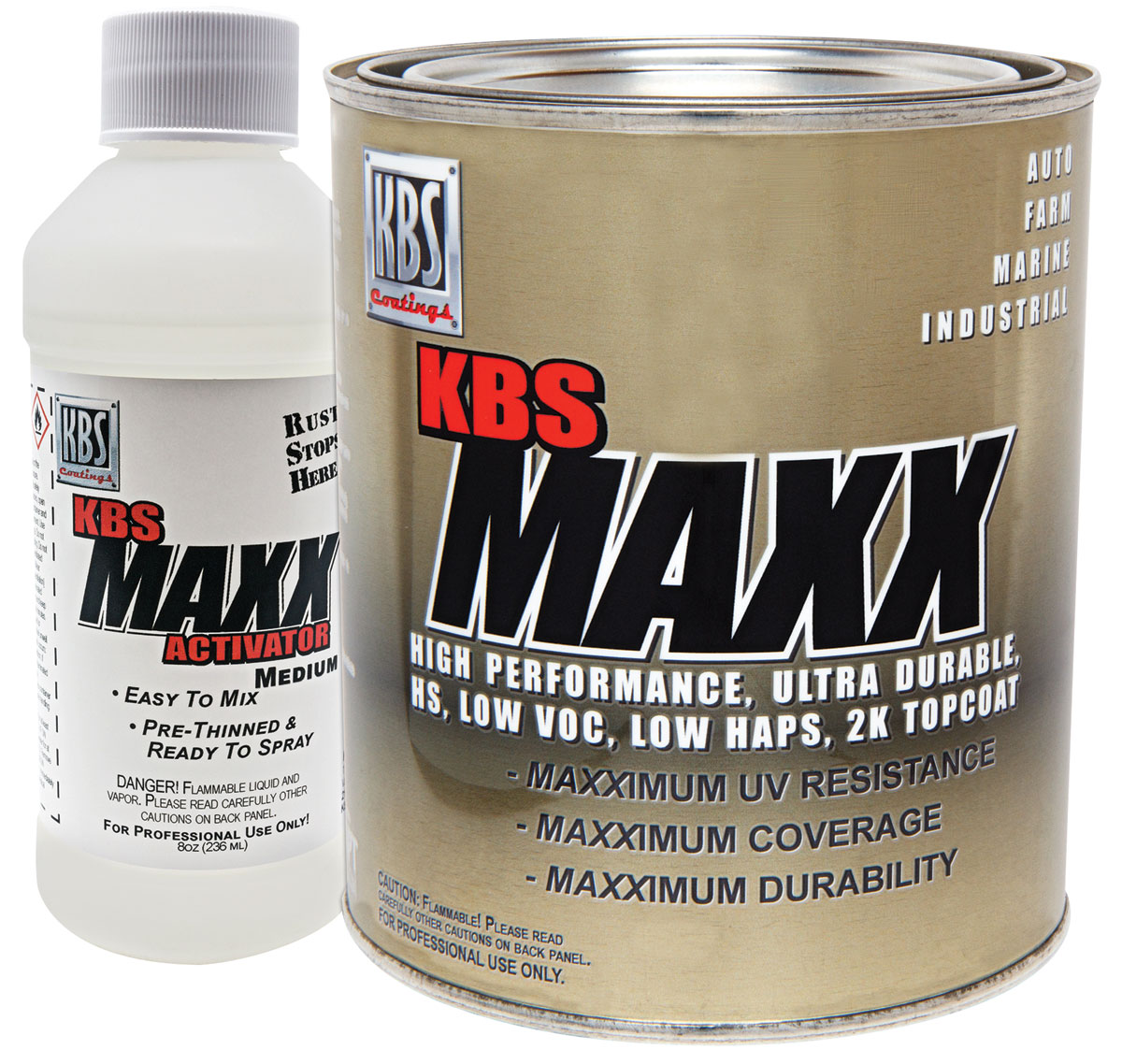 Paint, KBS Maxx, Urethane Top Coat 1 Paint, KBS Maxx, Urethane Top Coat
