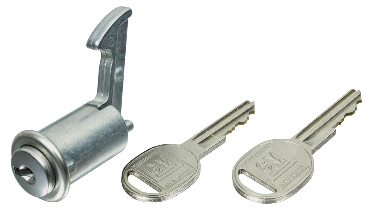 Lock Set, Console, 1970-72 CH/EC/MC, w/ Original Style Keys 1 Lock Set, Console, 1970-72 CH/EC/MC, w/ Original Style Keys