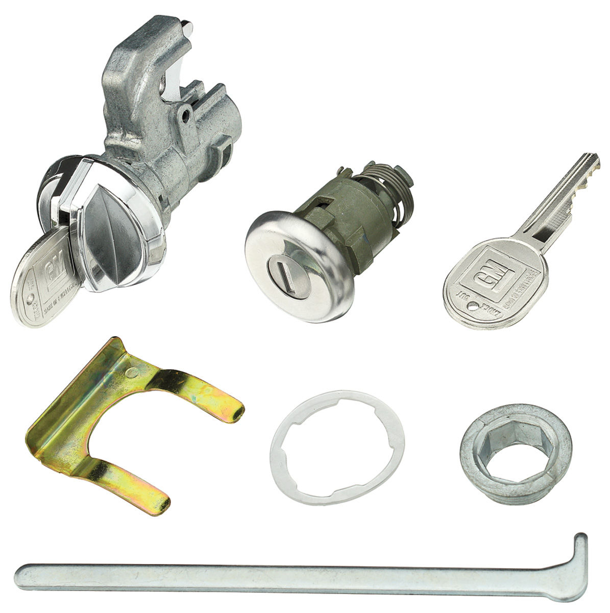 Lock Set, Glove Box/Trunk, 1963 Skylark/1964-65 GTO 1 Lock Set, Glove Box/Trunk, 1963 Skylark/1964-65 GTO