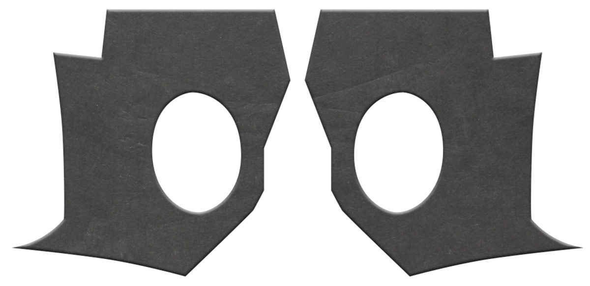 Insulation Set, Interior, Quietride, AcoustiShield, 1961-63 Pontiac, Conv.