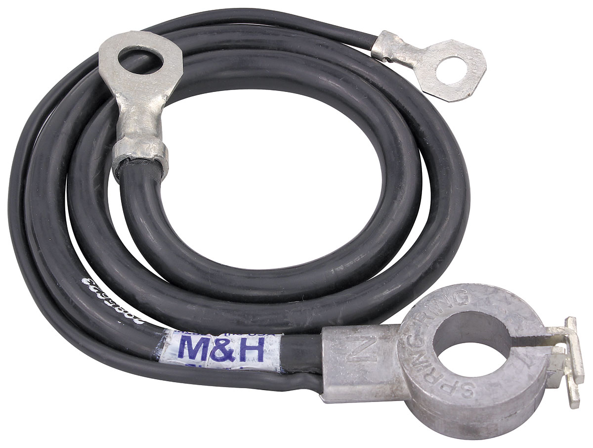 Battery Cable, Positive, 1967-69 Corvair, Spring Ring 1 Battery Cable, Positive, 1967-69 Corvair, Spring Ring