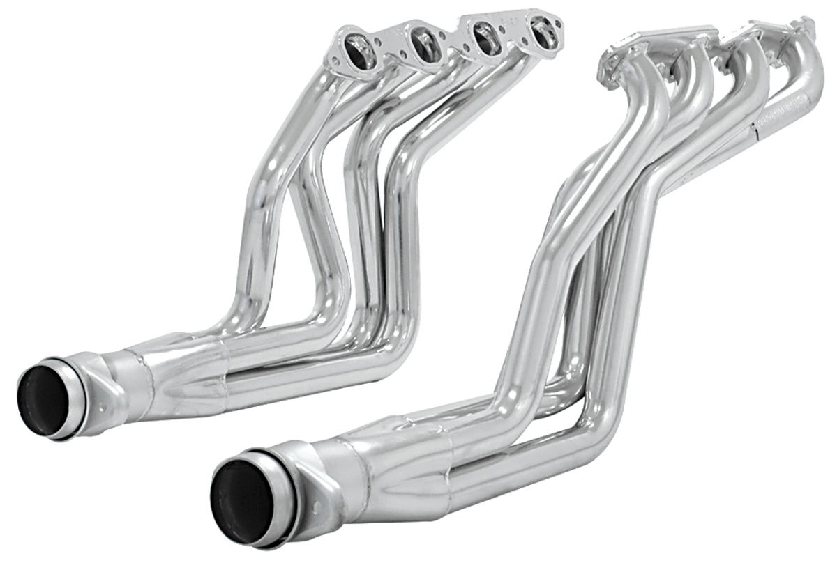 Headers, FM Scavenger, 1968-74 CH/EC/MC, BB, Long Tube SS, 3" Collector 1 Headers, FM Scavenger, 1968-74 CH/EC/MC, BB, Long Tube SS, 3" Collector