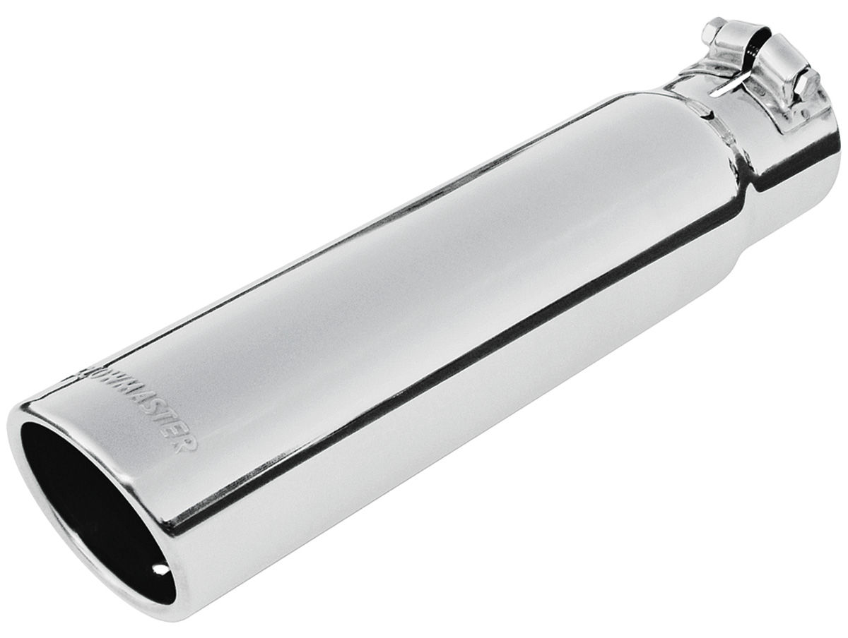 Exhaust Tip, Flowmaster, Clamp-On w/Rolled Edge, 12" Long 1 Exhaust Tip, Flowmaster, Clamp-On w/Rolled Edge, 12" Long