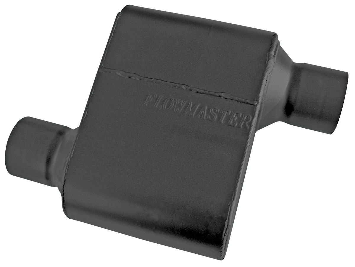 Muffler, Flowmaster, Super 10 Series, 2-1/2", Offset Inlet/Outlet 1 Muffler, Flowmaster, Super 10 Series, 2-1/2", Offset Inlet/Outlet