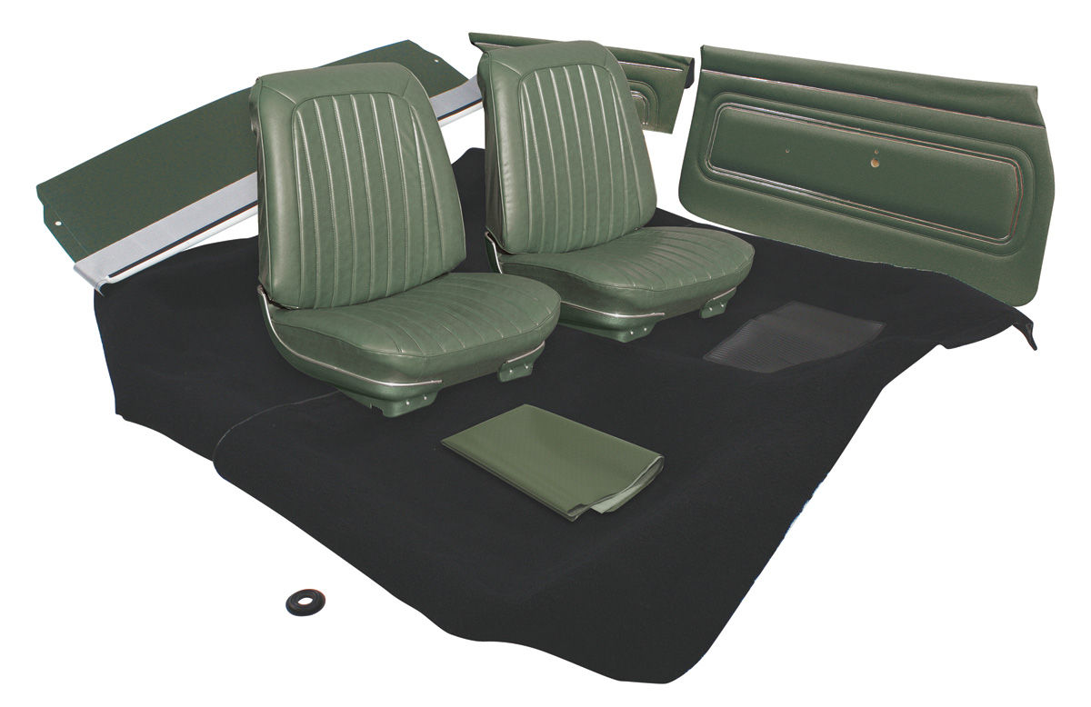 Interior Kit, 1970 GTO/LeMans/Tempest Stage I, Coupe, PUI 1 Interior Kit, 1970 GTO/LeMans/Tempest Stage I, Coupe, PUI