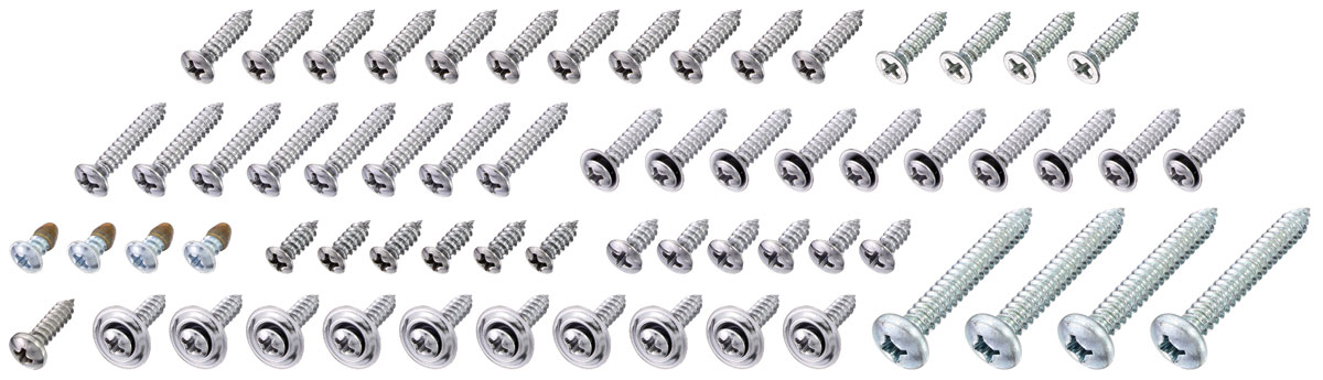 Screw Set, Interior, 1971 Cutlass 2-Door Hardtop 1 Screw Set, Interior, 1971 Cutlass 2-Door Hardtop