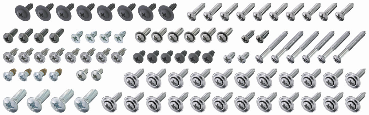 Screw Set, Interior, 1968 Oldsmobile Convertible 1 Screw Set, Interior, 1968 Oldsmobile Convertible