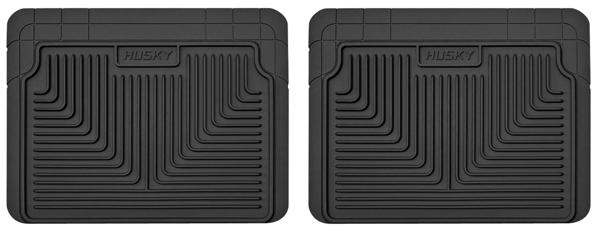 Floor Mats, Husky Liners, 2002-14 ESC/02-09 EXT/ESV, Heavy Duty, 2nd or 3rd Row 1 Floor Mats, Husky Liners, 2002-14 ESC/02-09 EXT/ESV, Heavy Duty, 2nd or 3rd Row