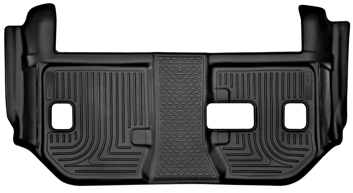 Floor Liner, Husky Liners, 2015-20 ESV, X-Act Contour, 3rd Row, w/2nd Bench 1 Floor Liner, Husky Liners, 2015-20 ESV, X-Act Contour, 3rd Row, w/2nd Bench