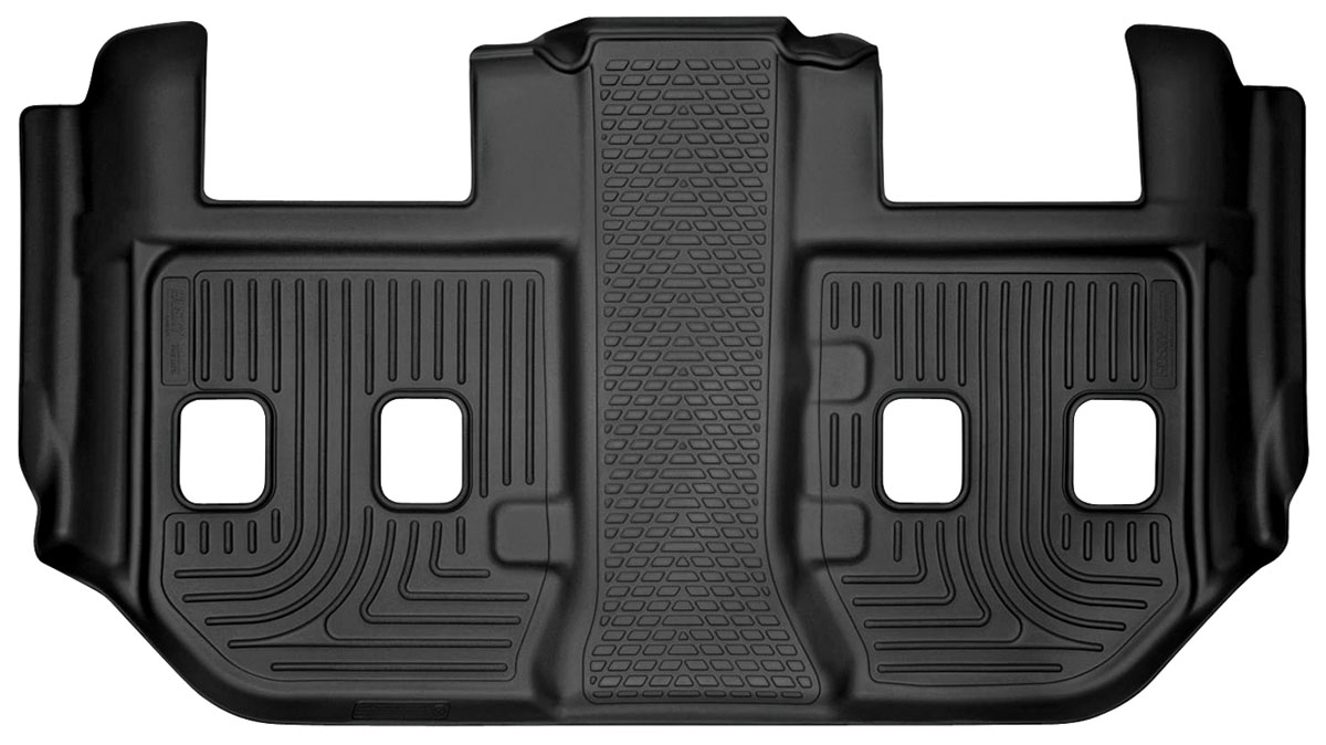 Floor Liner, Husky Liners, 2015-20 ESV, X-Act Contour, 3rd Row, w/2nd Row Bucket 1 Floor Liner, Husky Liners, 2015-20 ESV, X-Act Contour, 3rd Row, w/2nd Row Bucket