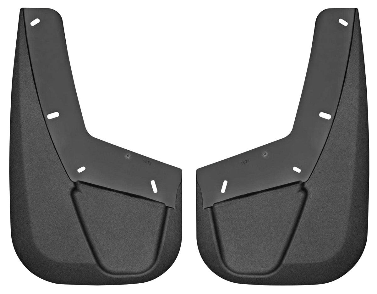 Mud Guards, Husky Liners, 2007-14 Escalade/EXT/ESV, Custom-Molded, Front 1 Mud Guards, Husky Liners, 2007-14 Escalade/EXT/ESV, Custom-Molded, Front