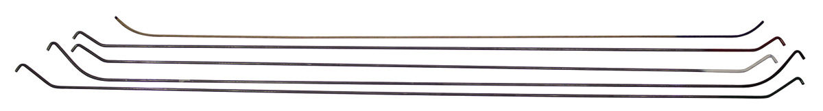 Headliner Bows, 1968-72 A-Body 2-Door Hardtop 1 Headliner Bows, 1968-72 A-Body 2-Door Hardtop