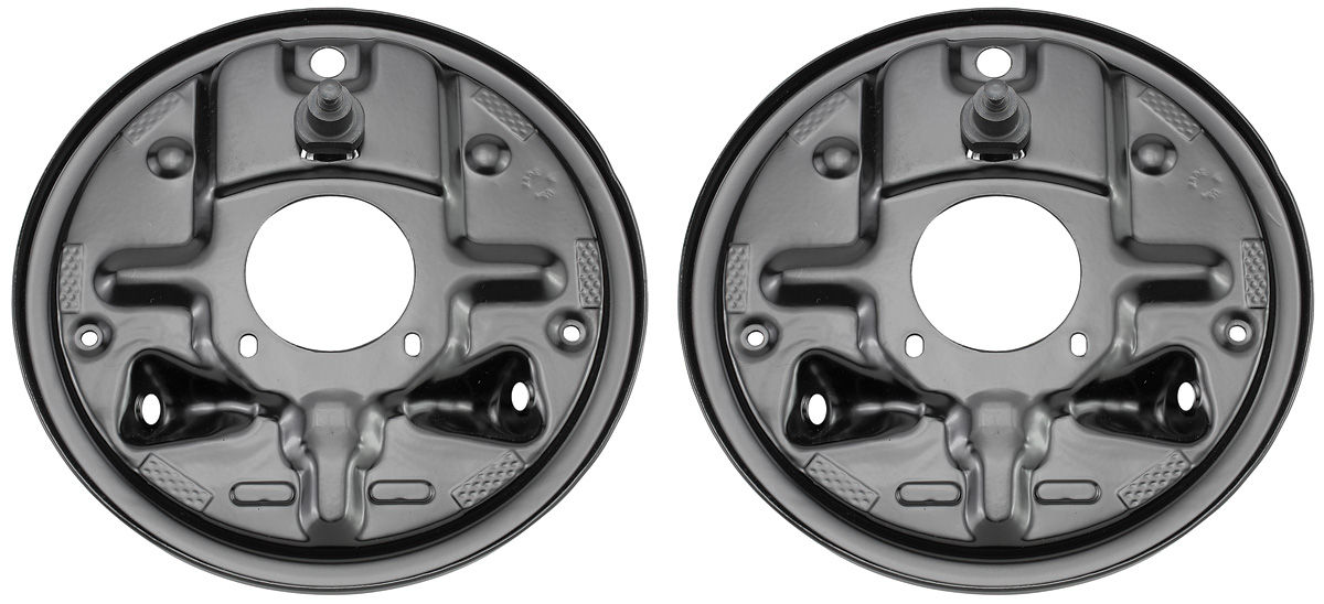Backing Plate, 1978-88 EC/MC/MAL, Rear Drum Brake, Pair