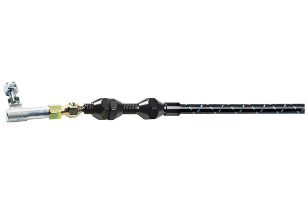 Throttle Cable, Vintage Series, Black Fittings, Black Wrap w/ Tracers 1 Throttle Cable, Vintage Series, Black Fittings, Black Wrap w/ Tracers
