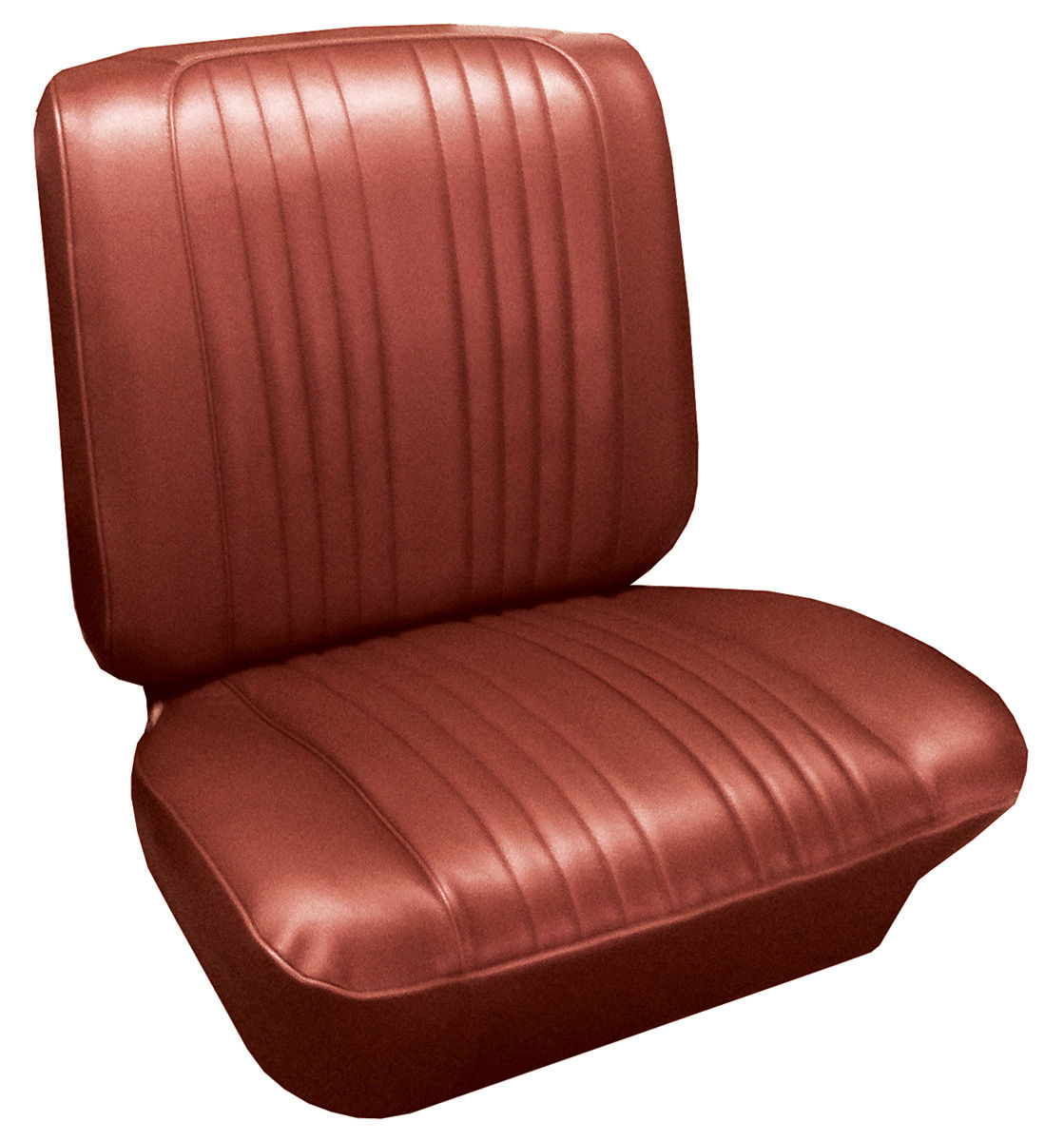 Seat Upholstery, 1965 Bonneville, Coupe Rear w/Armrest 1 Seat Upholstery, 1965 Bonneville, Coupe Rear w/Armrest