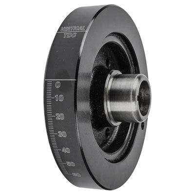 Harmonic Balancer, 6", Scat, 283/327/350 Chevrolet SB V8, Internal 1 Harmonic Balancer, 6", Scat, 283/327/350 Chevrolet SB V8, Internal