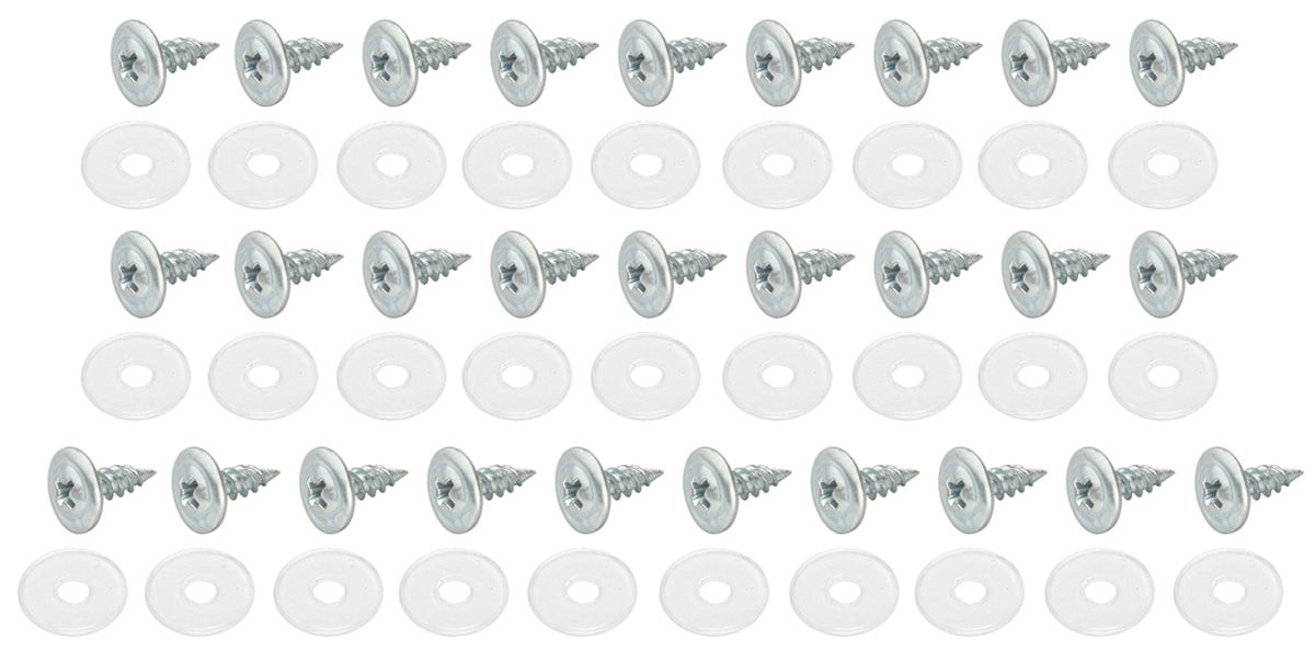 Screw Kit, 1964-72 El Camino, Tailgate Rear Panel, 56 pc 1 Screw Kit, 1964-72 El Camino, Tailgate Rear Panel, 56 pc