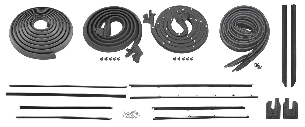 Seal Kit, 1965 Skylark GS, Stage I, Coupe, Repro Felts w/Special Moldings 1 Seal Kit, 1965 Skylark GS, Stage I, Coupe, Repro Felts w/Special Moldings