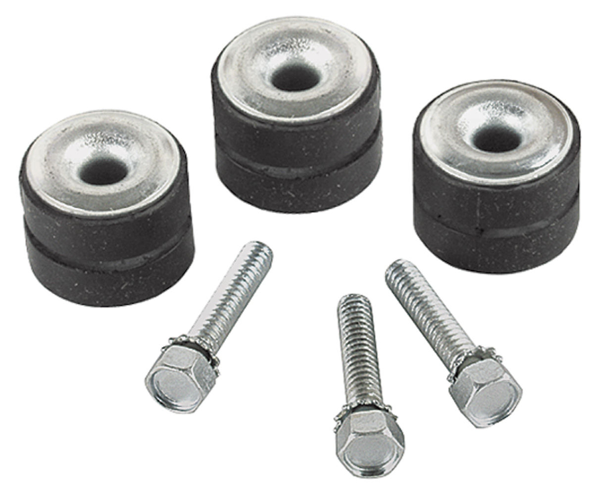Screw/Rubber Grommet, Wiper Motor, 1959-88 GM, Set 1 Screw/Rubber Grommet, Wiper Motor, 1959-88 GM, Set