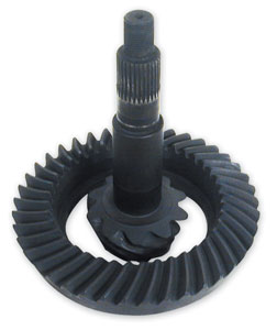 Ring & Pinion Set, USA Standard, GM 10-Bolt 7.5"/7.6", 4.11 Ratio, Thick Gear 1 Ring & Pinion Set, USA Standard, GM 10-Bolt 7.5"/7.6", 4.11 Ratio, Thick Gear