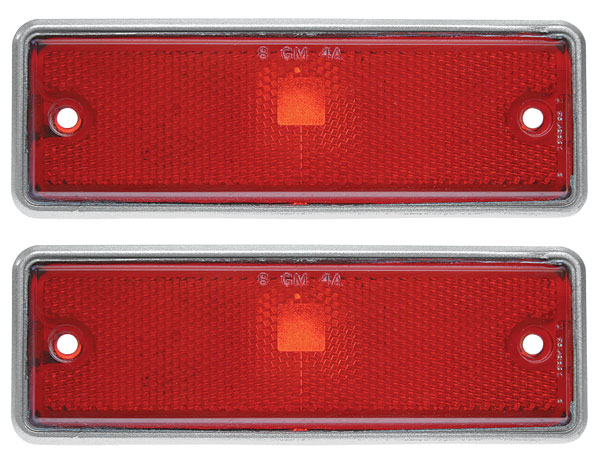 1978-87 El Camino Rear Marker Light Assembly Pair