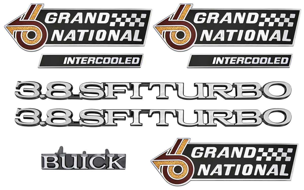 Emblem Kit, 1986-87 Grand National