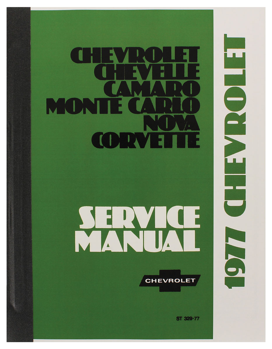 Service Manual, Chassis, 1977 Chevrolet 1 Service Manual, Chassis, 1977 Chevrolet