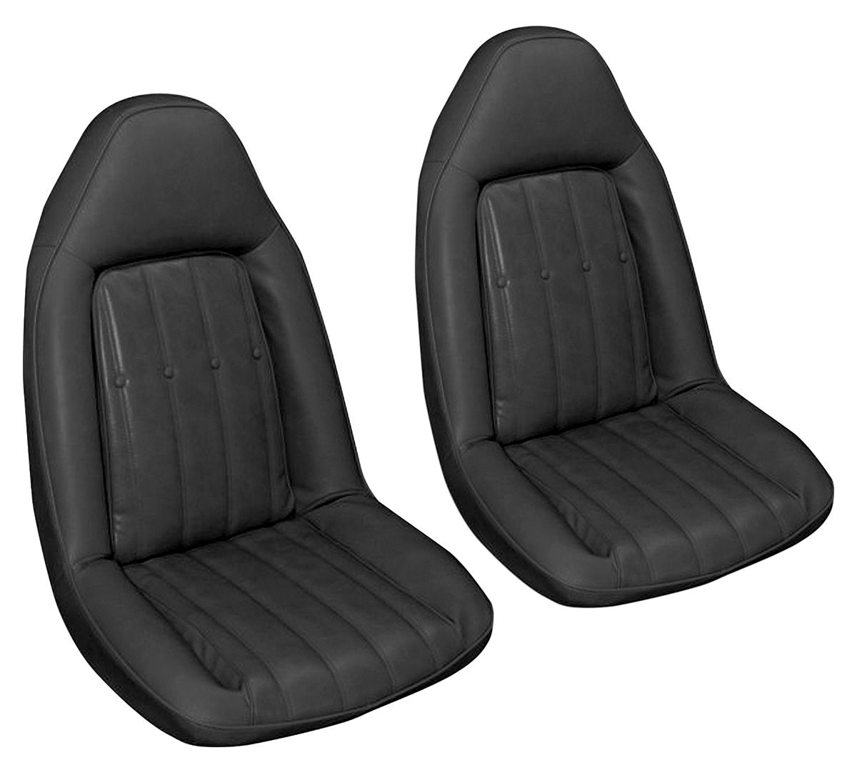 Seat Upholstery Kit, 1975-76 Monte Carlo, Split-Bench/Coupe, PUI 1 Seat Upholstery Kit, 1975-76 Monte Carlo, Split-Bench/Coupe, PUI