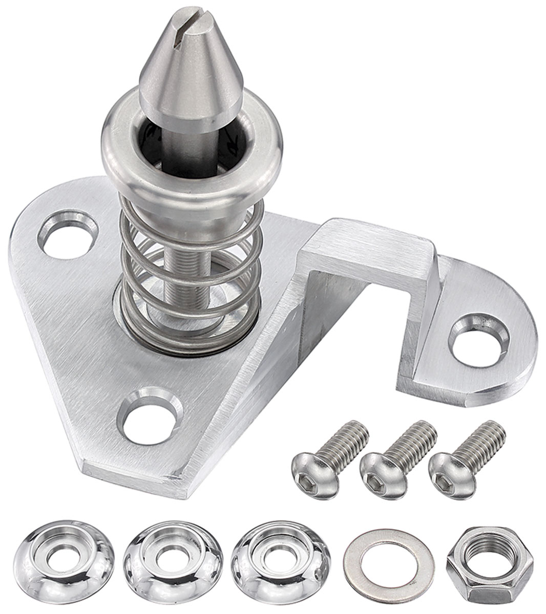 Hood Catch, 70-72 Monte Carlo, Billet Aluminum 1 Hood Catch, 70-72 Monte Carlo, Billet Aluminum