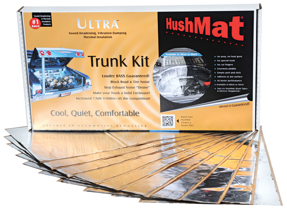 Sound Deadener, Trunk Set, 2004-09 Cadillac XLR, Hushmat 1 Sound Deadener, Trunk Set, 2004-09 Cadillac XLR, Hushmat