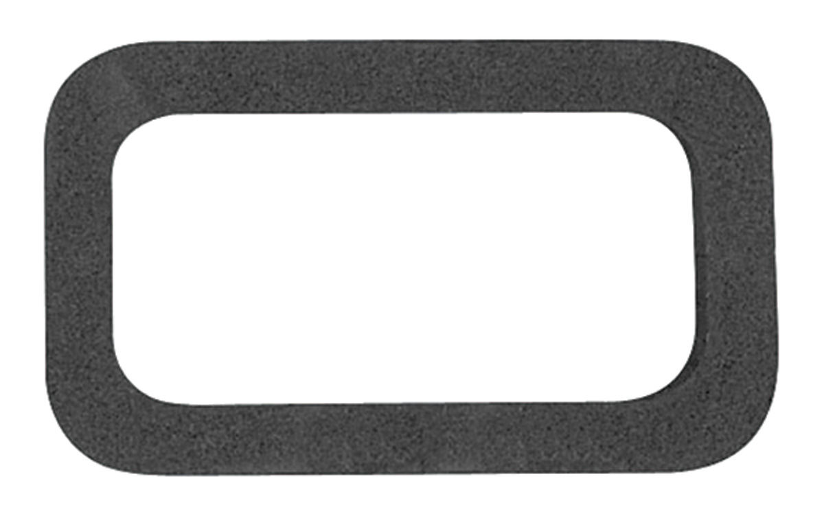 Gasket, License Plate Lamp, 1965-72 A-Body, 68-72 DeVille/FW, 67-72 Eldorado 1 Gasket, License Plate Lamp, 1965-72 A-Body, 68-72 DeVille/FW, 67-72 Eldorado